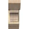 Ekena Millwork Merced Slat Rough Sawn Bracket w/ Offset Brace, Douglas Fir, 8"W x 20"D x 20"H BKT0806X20X20MRC06RDF - alternate 2